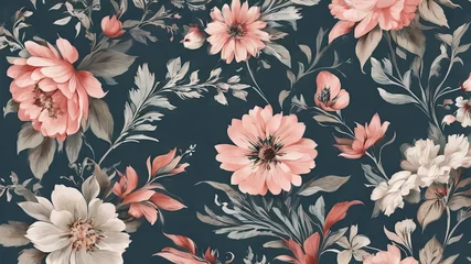Wandaufkleber floral background © pla2u