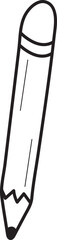 pencil hand drawn stationery doodle line