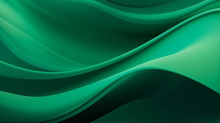 Abstract Organic Green Lines Wallpaper background, generative