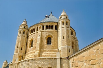 Fototapeta na wymiar Ancient houses in Jerusalem