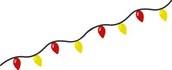 colorful christmas  lights