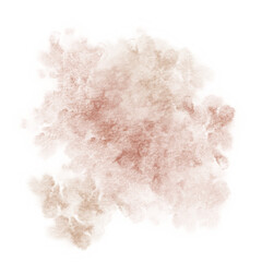 Brown watercolor stain