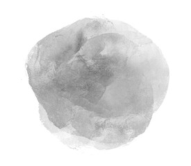 Gray watercolor stain