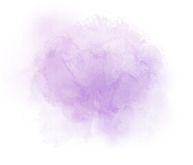 Purple watercolor stain - 668567920