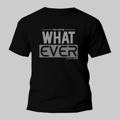 illustration t shirt typography for print