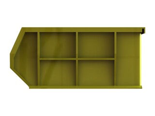 Plastic Hanging Storage Bin 3D print model