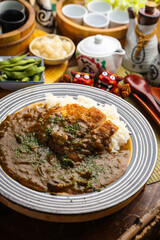 Japanese pork cutlet