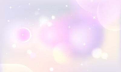 Vector bokeh lights background concept