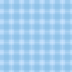 Vector gingham pattern blue background
