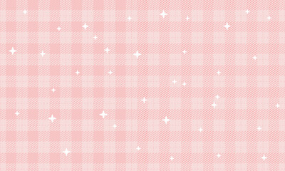 Vector plaid fabric texture red color seamless pattern vector illustration background
