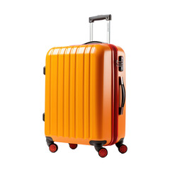 Luggage isolated on transparent background,transparency 