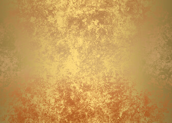 Golden Abstract  decorative paper texture  background  for  artwork  - Illustration
