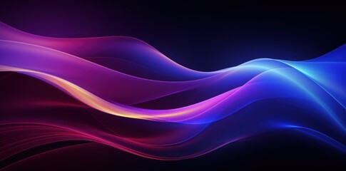 Fototapeta premium abstract background with smoky waves webdigital wallpaper design 