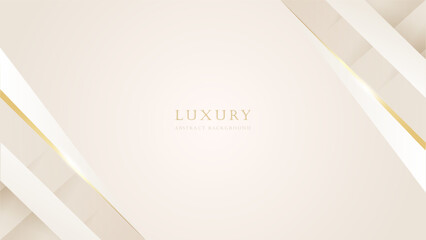 Abstract luxury gold award background. Modern bright diamond frame design banner. Vector illustration