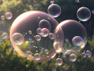 bubbles background
