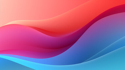 Fototapeta premium Dynamic flowing wallpaper with orange and blue color waves. high definition backgrounds.