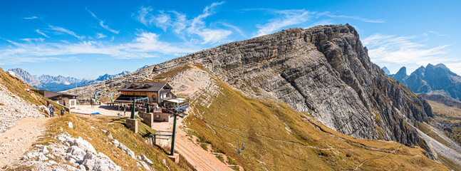 Rifugio Averau mit Nuvolau