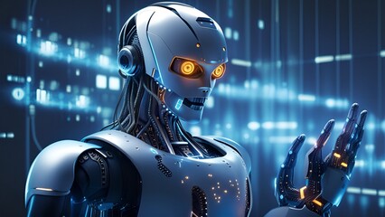 Fototapeta premium Robotics 
