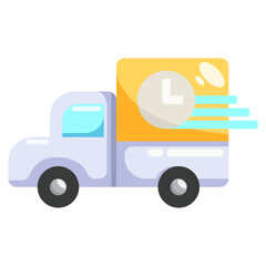 Order And Shipping_express delivery filled outline icon,linear,outline,graphic,illustration