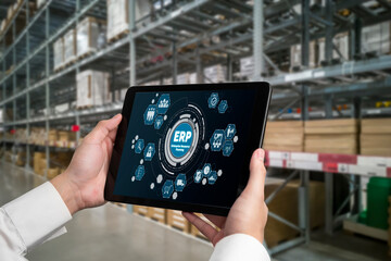 ERP enterprise resource planning software for modish business to plan the marketing strategy