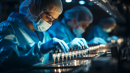 Scientific biological laboratory for the study of biological materials