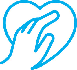 Fototapeta premium Charity Social Organization Logo