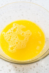 Simple vanilla bundt cake from box cake