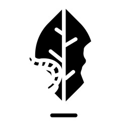 leaf pest glyph