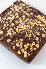 Chocolate hazelnut fudge