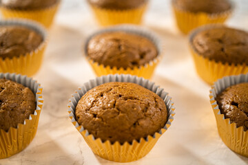 Gingerbread cupcakes