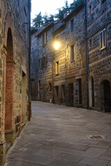 Fototapeta na wymiar Radicofani, historic town in Tuscany