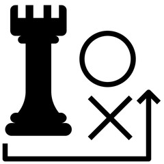 Sport And Activity_CHESS filled outline icon,linear,outline,graphic,illustration