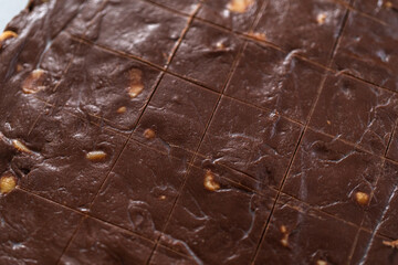 Chocolate macadamia fudge