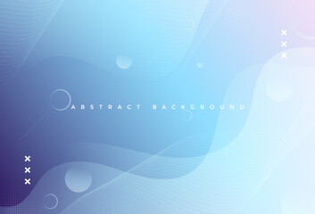 Modern background. colorful. bright color . 3 color. bright blue gradation. dominant blue . wave effect. abstract . eps 10 - obrazy, fototapety, plakaty