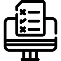 Online Exam Icon
