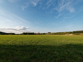 Fototapeta premium Kloster St. Ludwig bei Wipfeld, Landkreis Schweinfurt, Unterfranken, Franken, Bayern, Deutschland