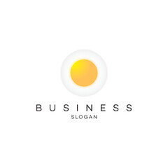 Fred egg logo design, Brand Identity, flat icon, monogram, business, editable, eps, royalty free image, corporate brand, creative, icon