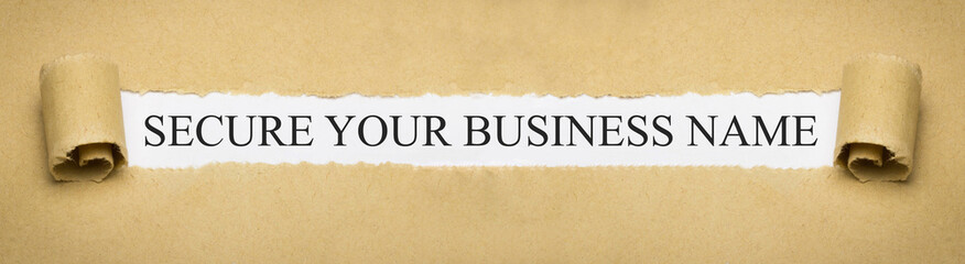 secure your business name