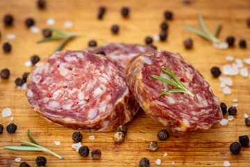 The Hesse smoked and dry traditional Sausage