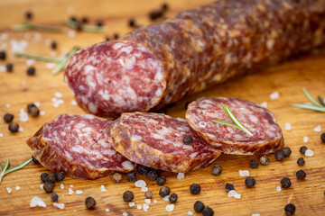 The Hesse smoked and dry traditional Sausage