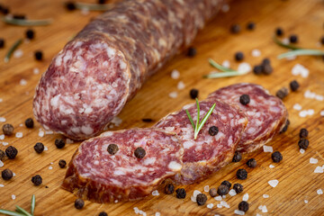 The Hesse smoked and dry traditional Sausage