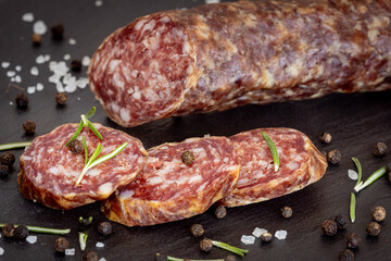 The Hesse smoked and dry traditional Sausage