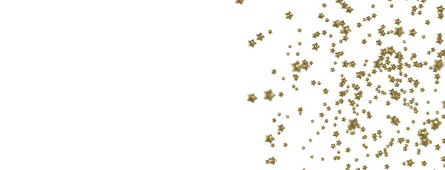 Stars - Glossy 3D Christmas star icon. Design element for holidays. -