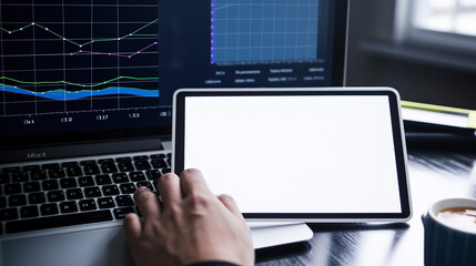 person working on laptop