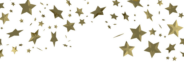 Stars - stars background, sparkle lights confetti falling. magic shining Flying christmas stars on night