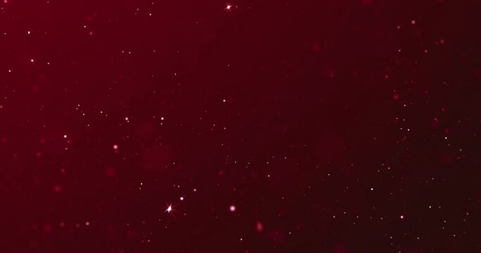 abstract christmas gradient red background with bokeh flowing, festive holiday happy new year