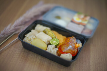 Siomay, dimsum, batagor, this food is very popular with everyone who tastes its deliciousness, in Asia it is very popular, especially in Indonesia