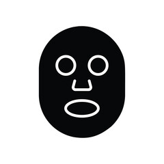 Mask icon. Suitable for Web Page, Mobile App, UI, UX and GUI design.