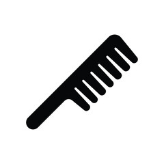 Obraz premium Comb icon. Suitable for Web Page, Mobile App, UI, UX and GUI design.