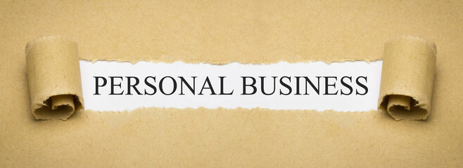 Personal Business